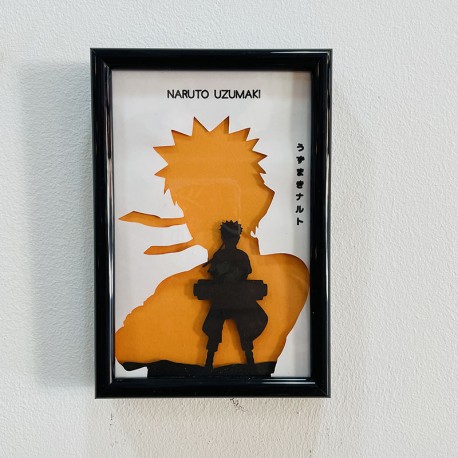 CUADRO 3D - NARUTO
